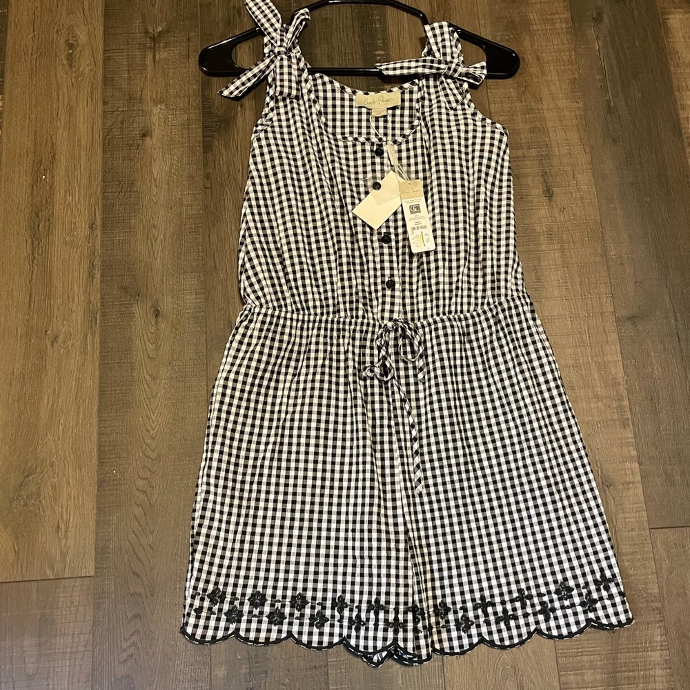 NWT Plaid Romper